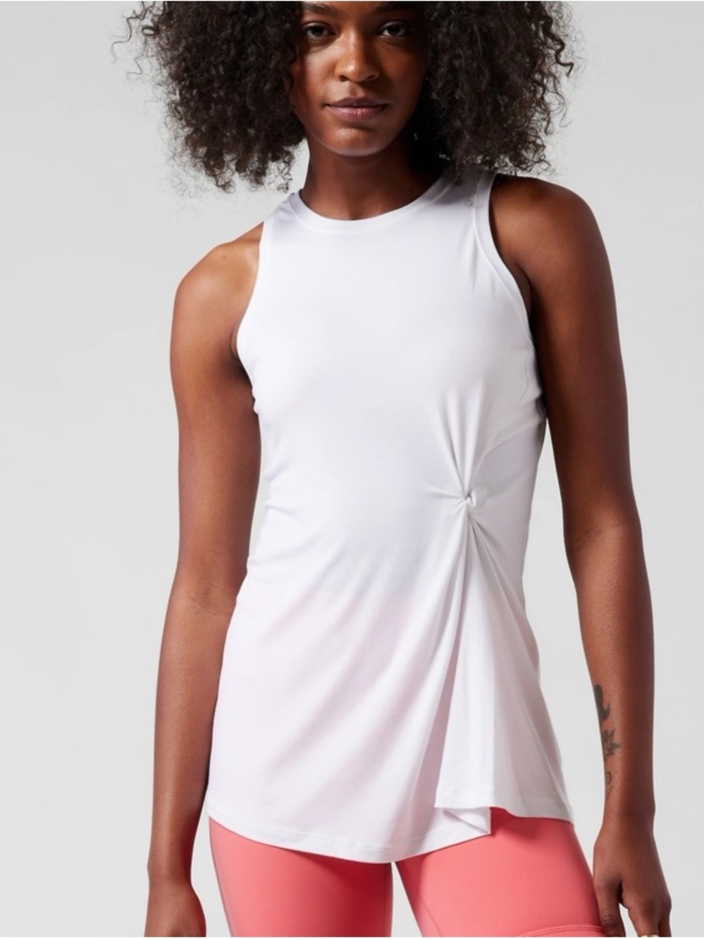 Athleta Radiant‎ Tank White Size XXS